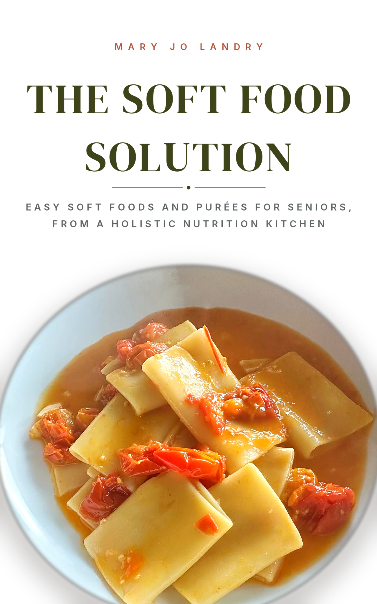 Book cover for The Soft Food Solution by Mary Jo Landry